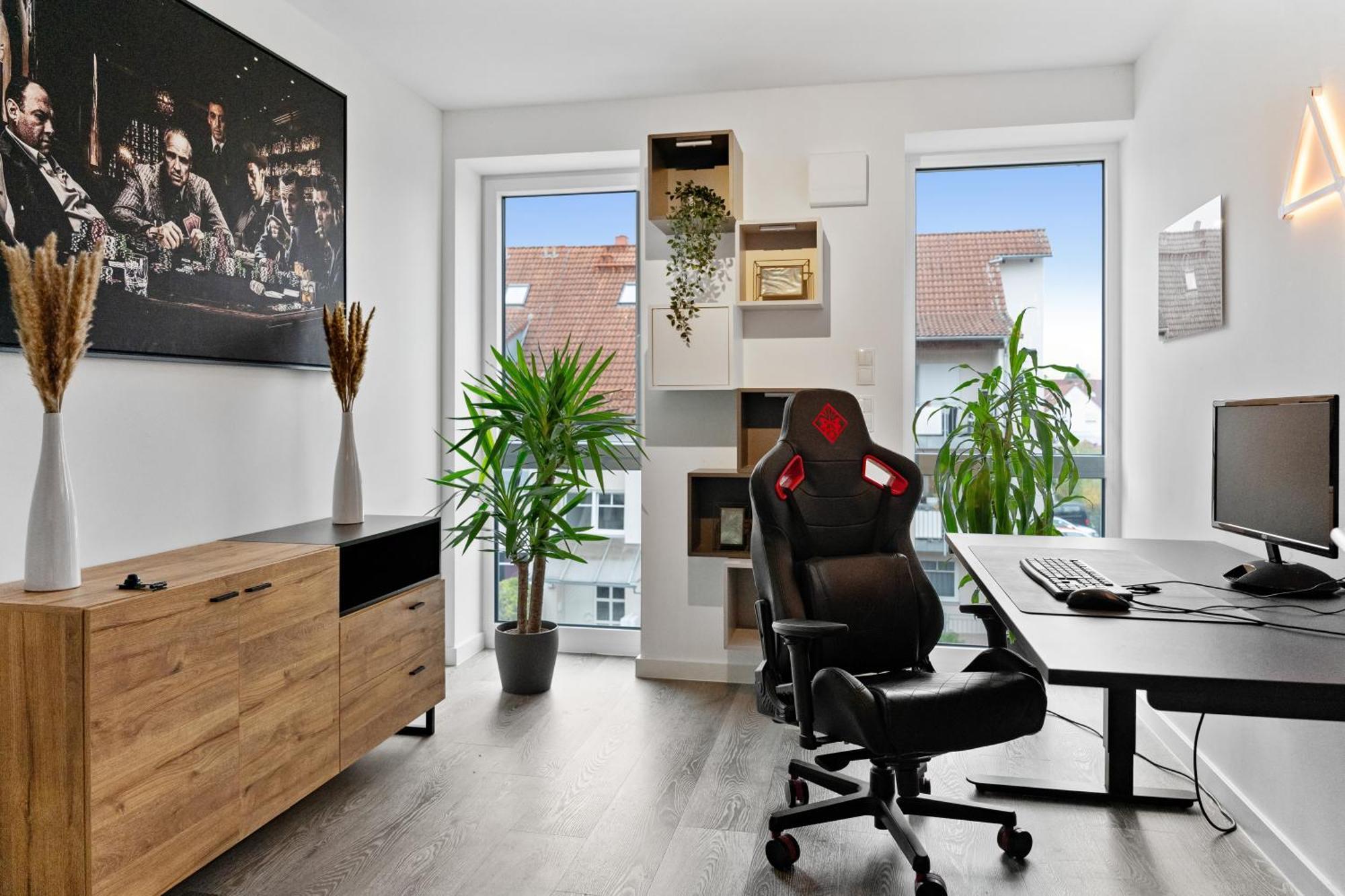 Modern Style Business Suite - Office - Kitchen - Balcony Herzogenaurach Eksteriør billede